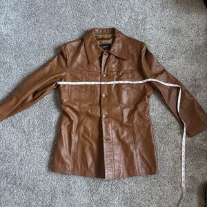 Women’s Small(?) Scappino Barcelona 100% Leather Jacket - Fall Made in spain